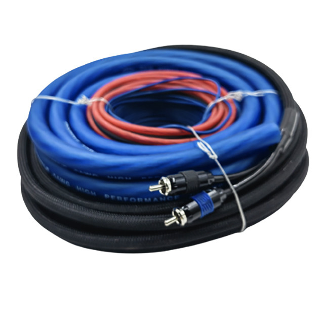 Stock 0/2/4/8 Gauge OFC/CCA Car Audio Amplifier Wiring Cable Kits for Your Audio Needs