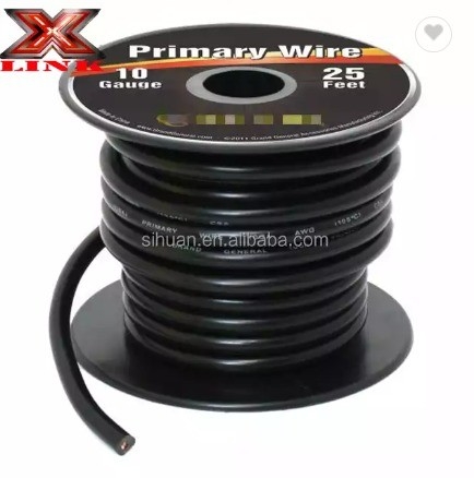 Industrial 14 Gauge 6 Color Combo Automotive Low Voltage Primary Wire for General Purpose