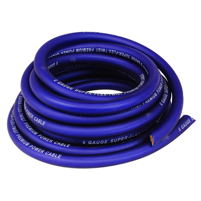 15.5mm 0Gauge 4GA 8GA CCA Amp Power Wire Cable for Car Audio Installation