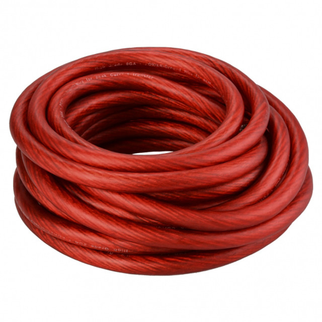 Flexible Jacket CCA Conductor Car Audio Power Wire for Car Amplifier Installation