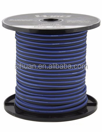 High End Car Audio Systems Super Clear Flexible Transparent Jacket Amp Wiring Kit with RCA Connector Type PVC Jacket