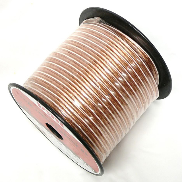 Copper OFC Speaker Wire Cable with RCA Connector Type and Customized Outer Diameter