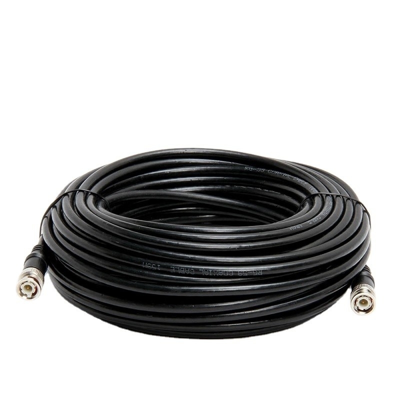 1 Conductor RG59U BNC To RCA Adaptor Coaxial Cord For CCTV Camera Surveillance