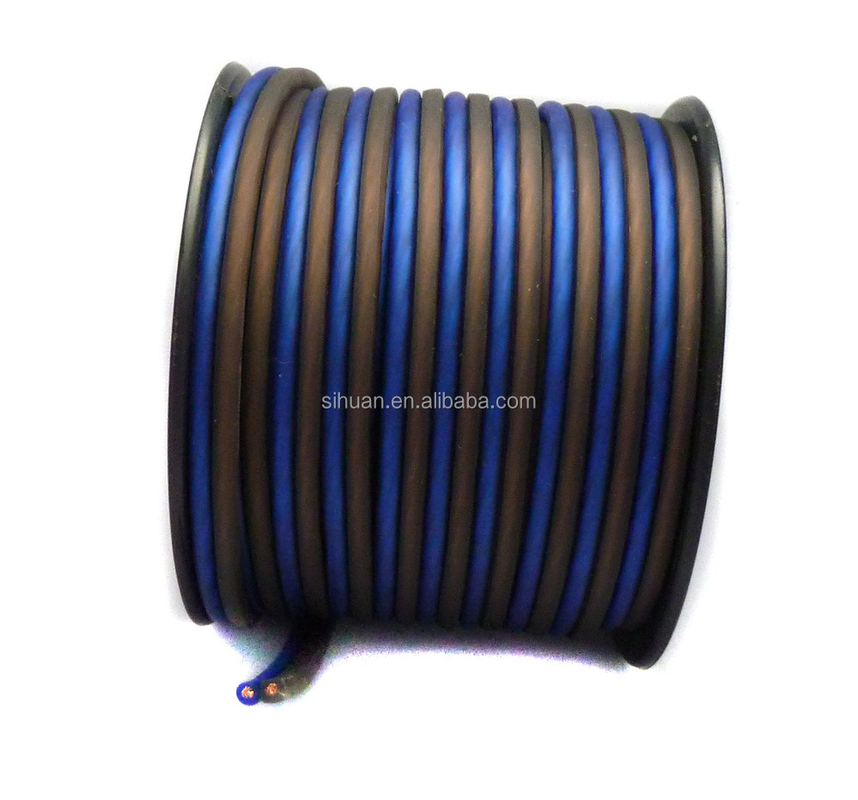 CE Approved 14 Gauge Stranded Wire Speaker Cable with Bare Copper Conductor Any Outer Diameter Specification