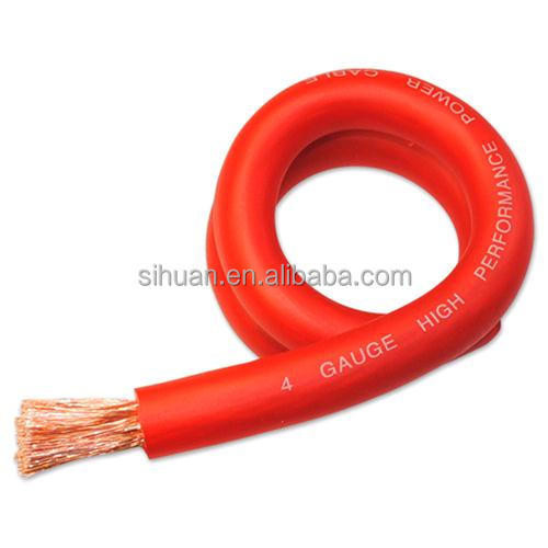 Low Voltage PVC Stranded High End Audio Power Cable CCA For Car Audio Systems