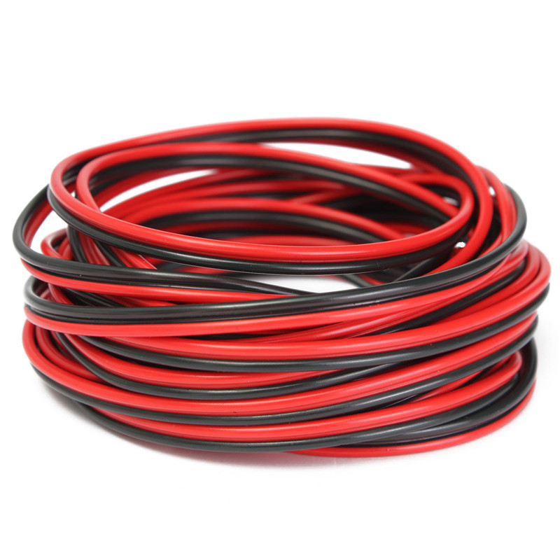 Non-Shielded 12 Gauge Stranded Wire Car Audio OFC 2 Core Soft Speaker Cable With Tinned OFC