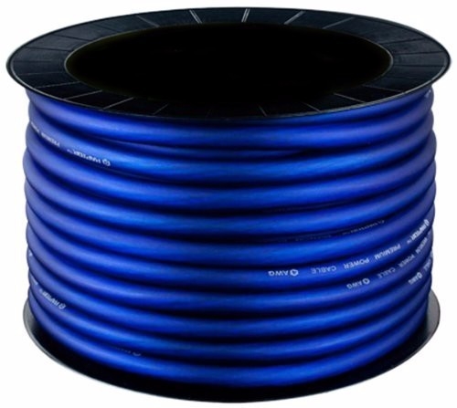 OFC Conductor Car Audio Battery 0 Gauge 4 Gauge 8 Gauge Power Wire with PVC Insulation