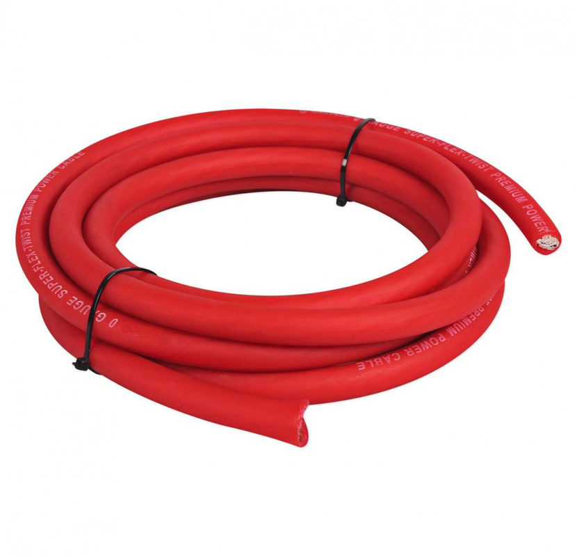 Copper Conductor Car Audio Power Cable Low Voltage PVC Insulated